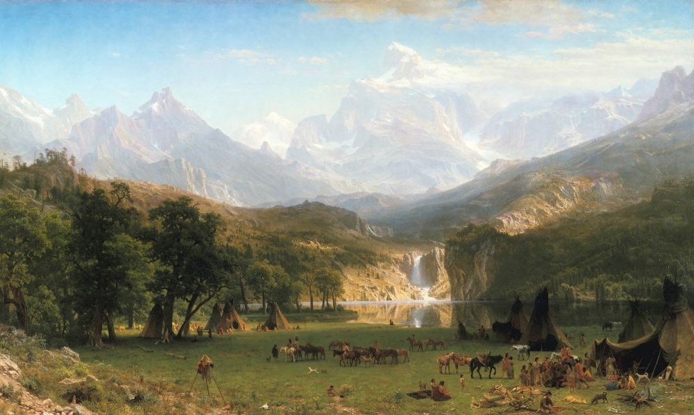 The Rocky Mountains, Landers Peak - Albert Bierstadt