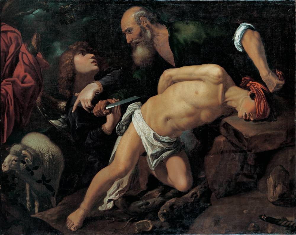 The sacrifice of Isaac - Orrente