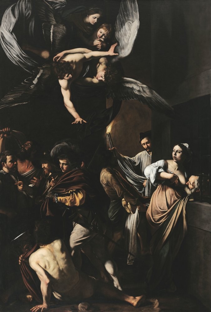 The seven works of mercy - Caravaggio