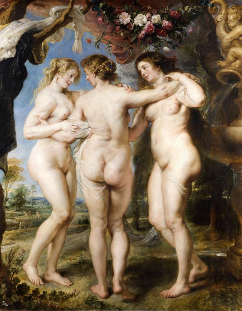 The Three Graces - Rubens