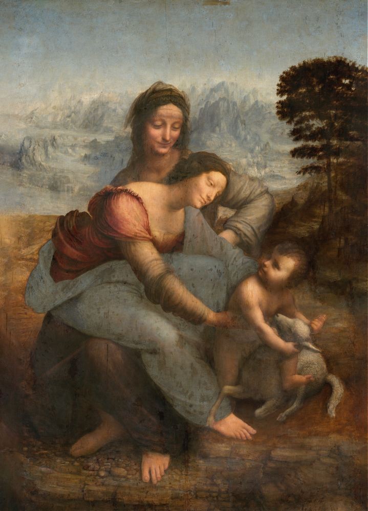 The Virgin and Child with St. Anne (1500-1513) - Da Vinci