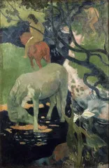 The White Horse - Gauguin