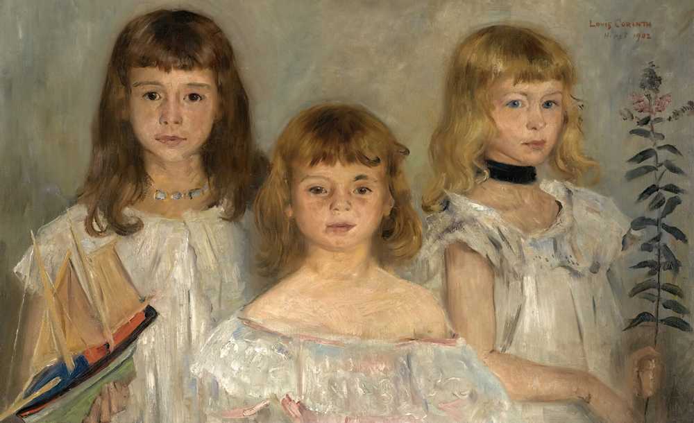 Three Girls (1902) - Lovis Corinth