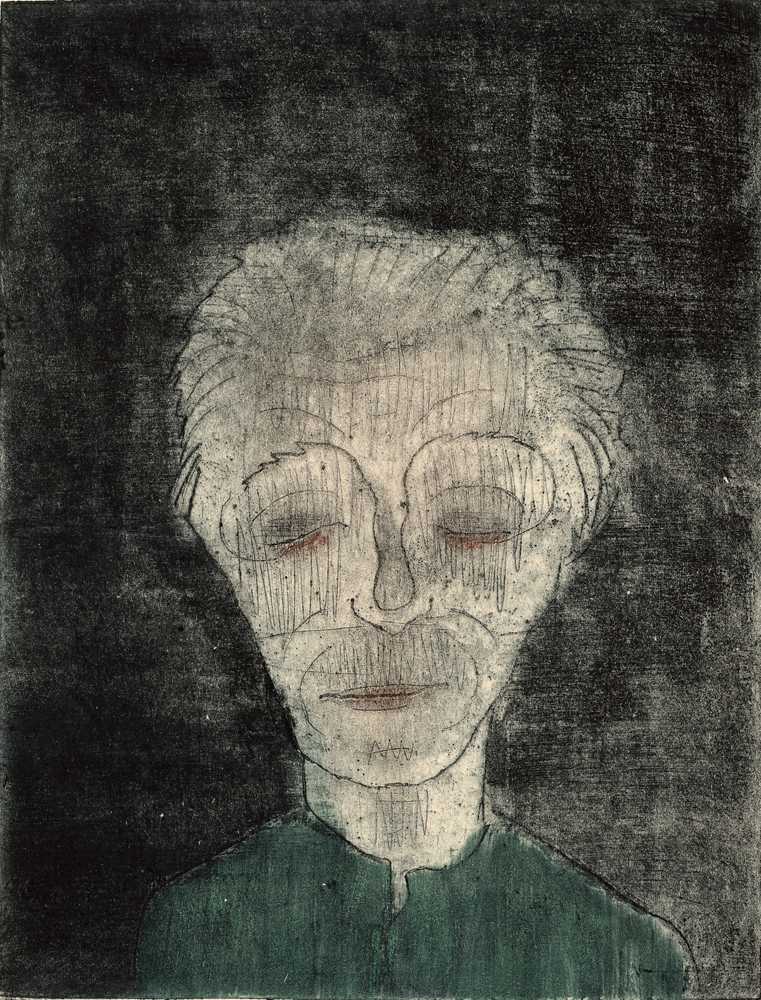 Tired Man (Self-Portrait) (1923) - Walter Gramatte
