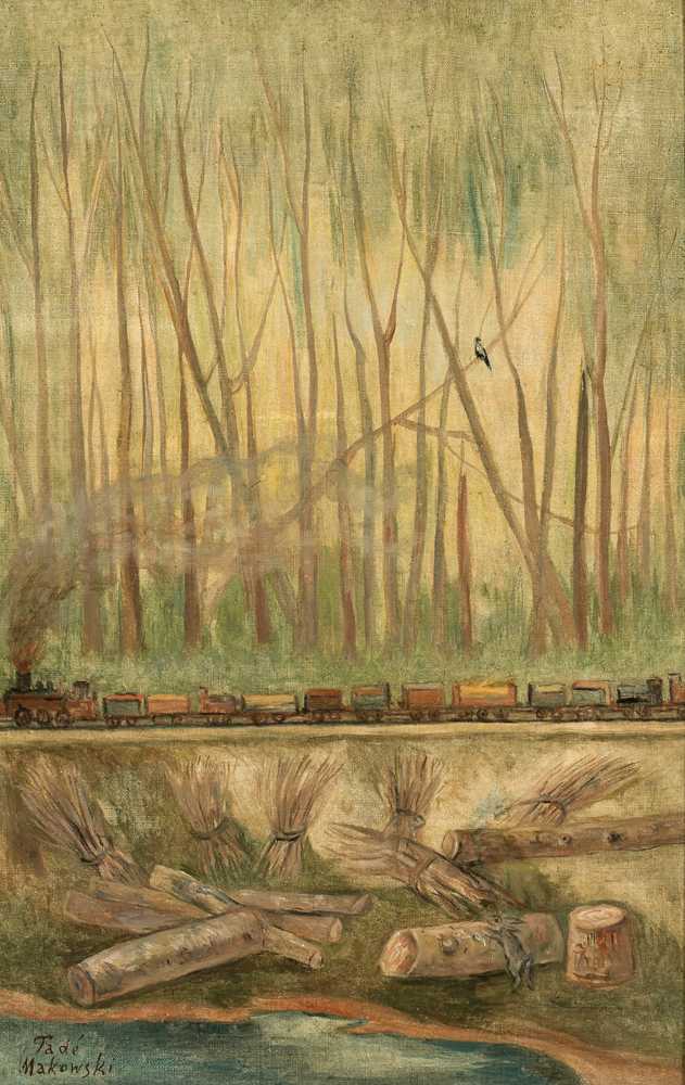 Train (1927) - Tadeusz Makowski