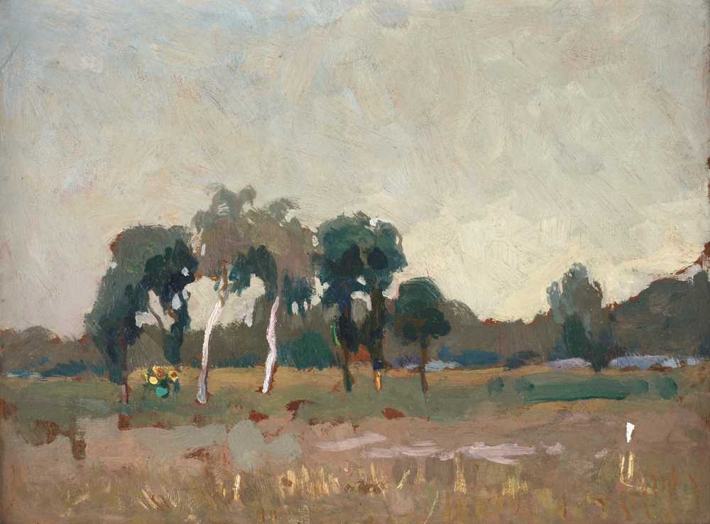 Trees on the Meadow (1905) - Jan Stanisławski