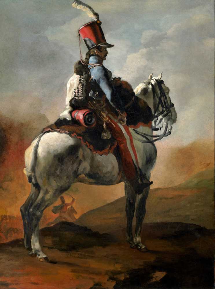 Trumpeter of the Hussars (c. 1815–20) - Theodore Gericault