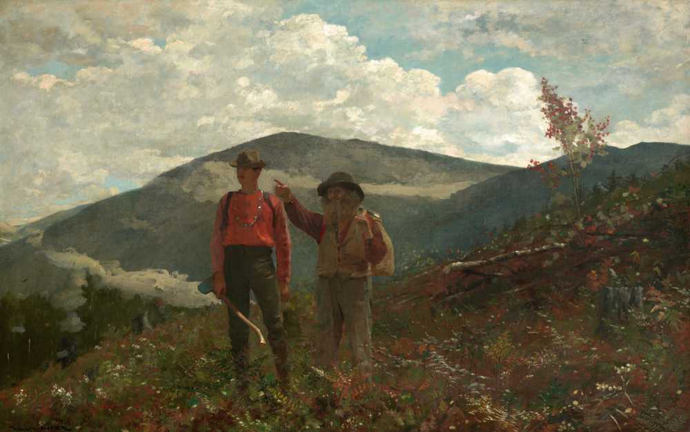 Two Guides (1877) - Winslow Homer