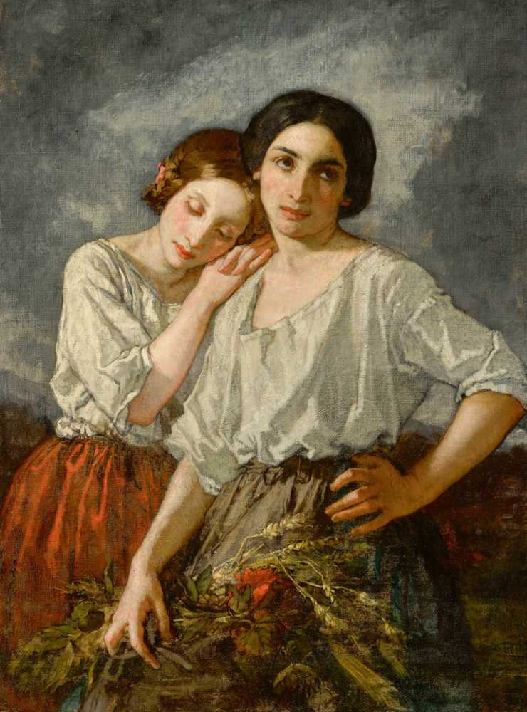 Two sisters - Thomas Couture