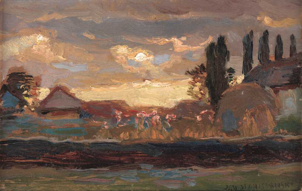 Ukrainian Landscape (1900) - Jan Stanisławski