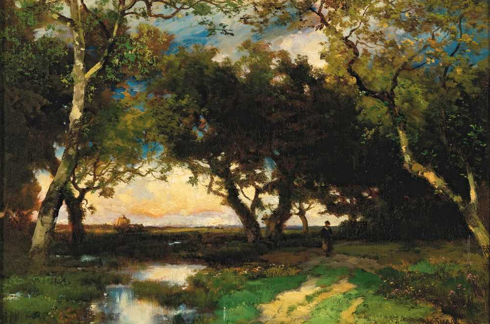Under The Trees (1882) - Thomas Moran