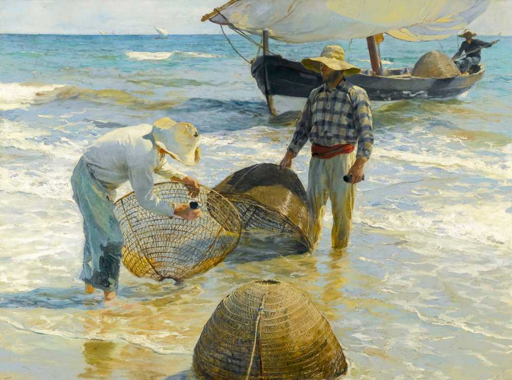 Valencian Fishermen (1895) - Joaquin Sorolla y Bastida