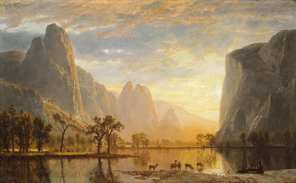 Valley of the Yosemite (1864) - Bierstadt