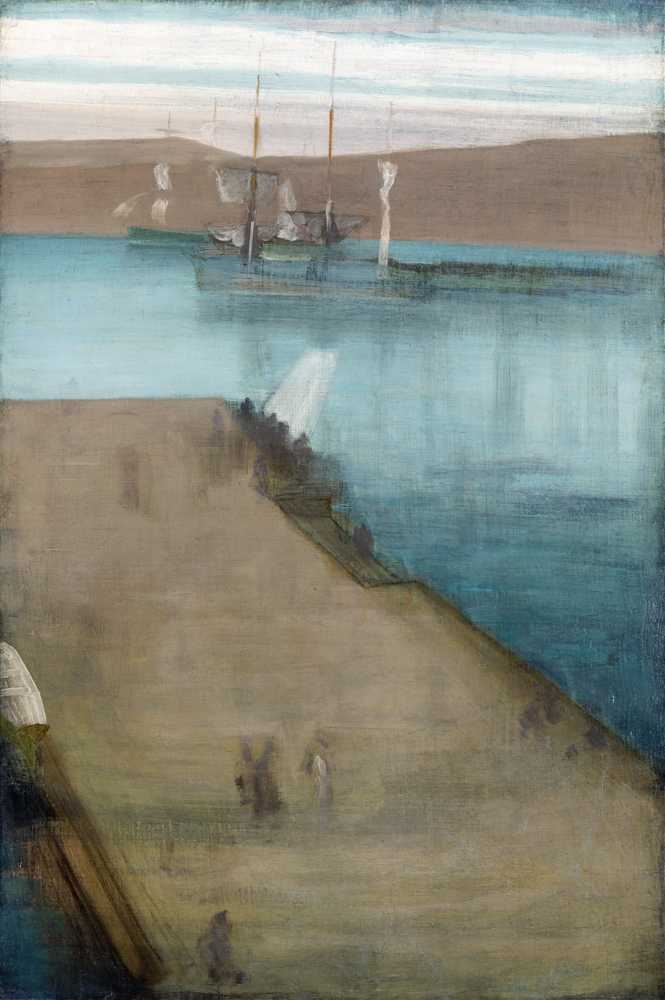 Valparaiso Harbor (1866) - James Abbot McNeill Whistler