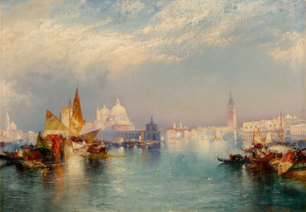 Venetian Scene (1894) - Thomas Moran