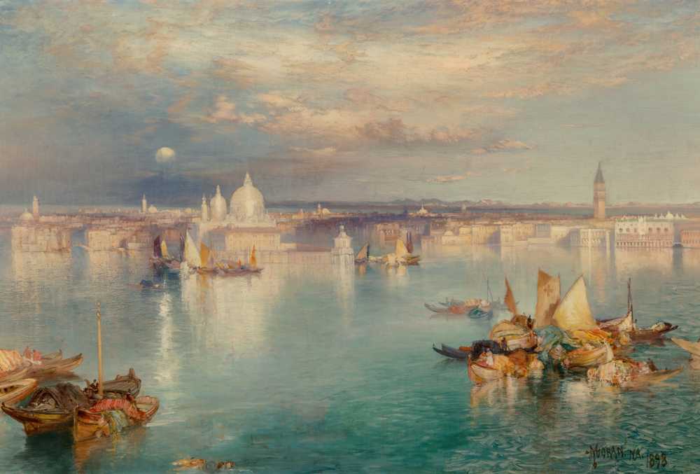 Venetian Scene (1898) - Thomas Moran