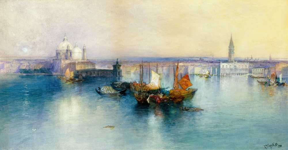 Venice from the Tower of San Giorgio (1900) - Thomas Moran