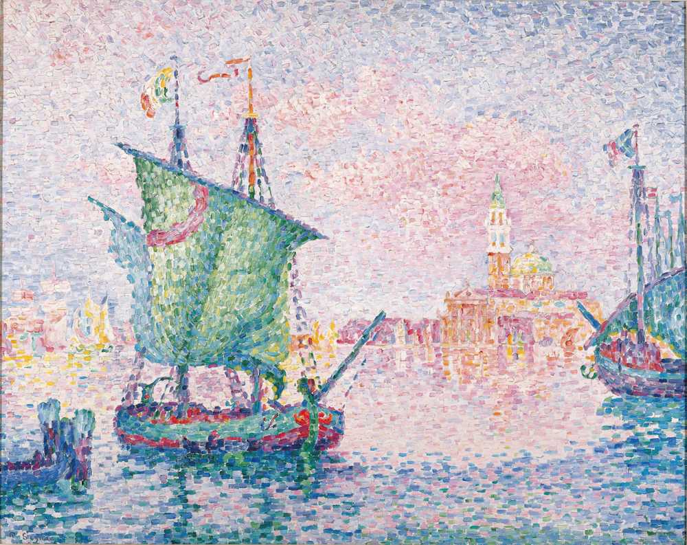 Venice, The Pink Cloud, 1909 - Paul Signac