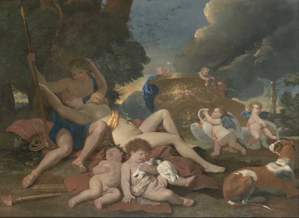 Venus and Adonis (c. 1628–29) - Nicolas Poussin