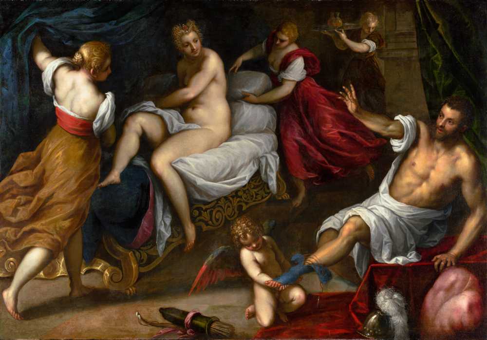 Venus and Mars (1605–1609) - Jacopo Palma il Giovane