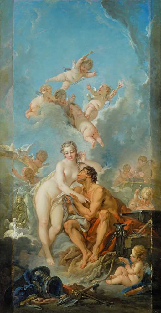 Venus and Vulcan (1754) - Francois Boucher