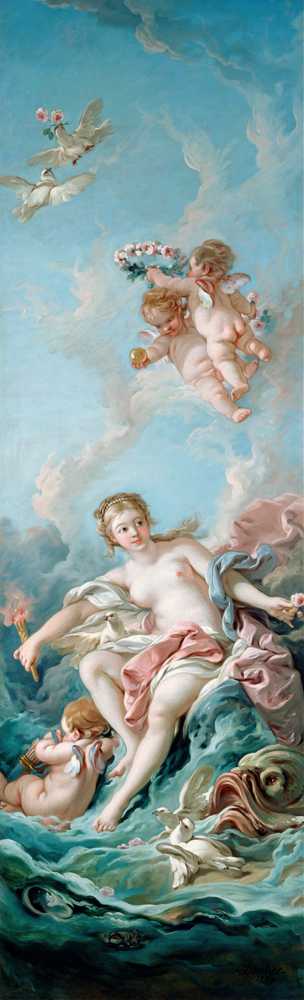 Venus on The Waves (1769) - Francois Boucher