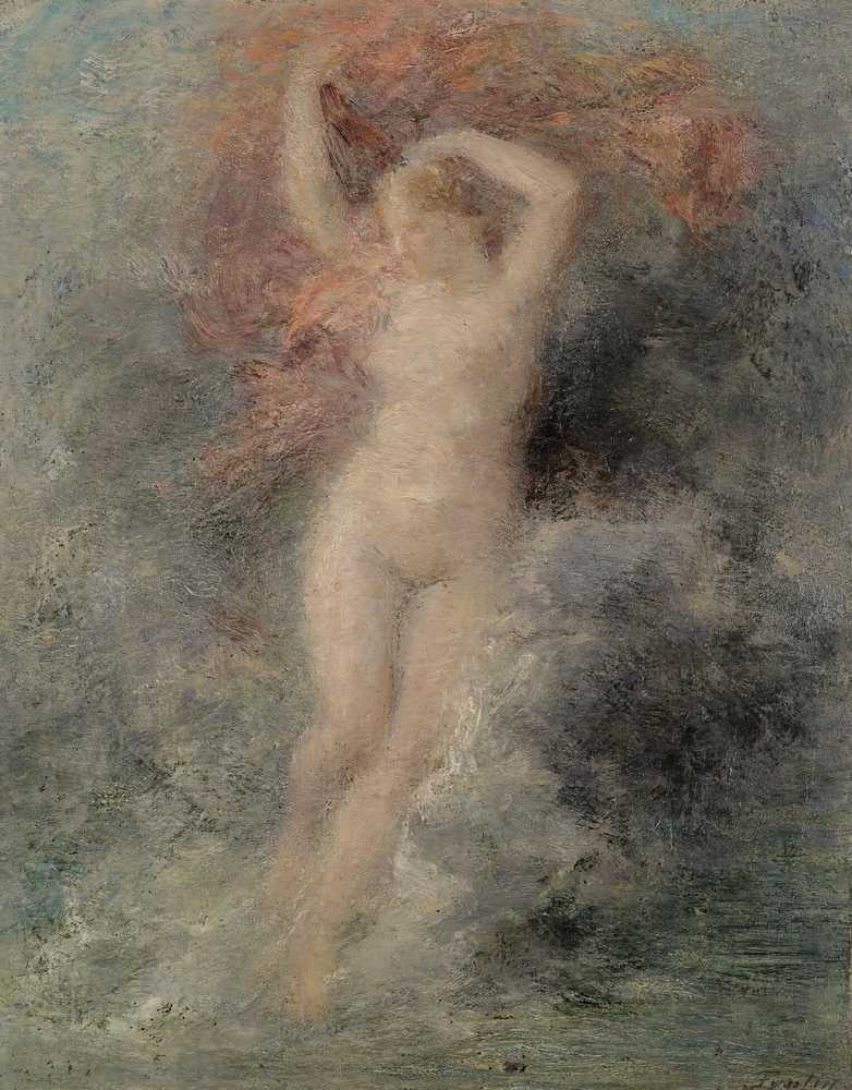 Venus Rising Above The Sea - Henri Fantin-Latour
