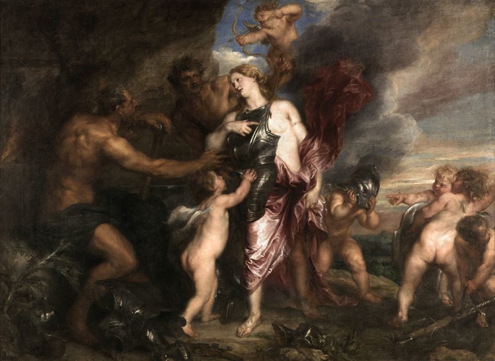 Venus at the Forge of Vulcan - Antoon van Dyck