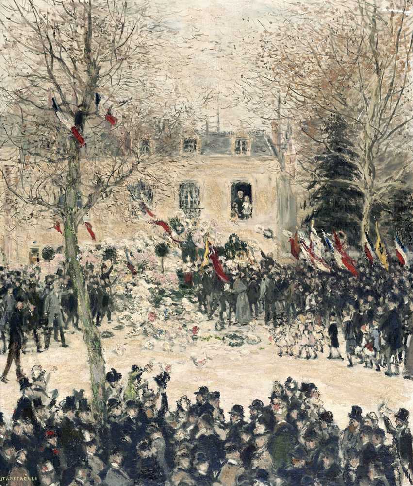 Victor Hugo's Eighty Years Celebration (1903) - Jean-Francois Raffaelli