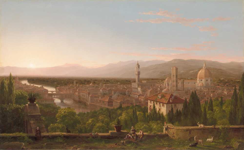 View of Florence (1837) - Thomas Cole