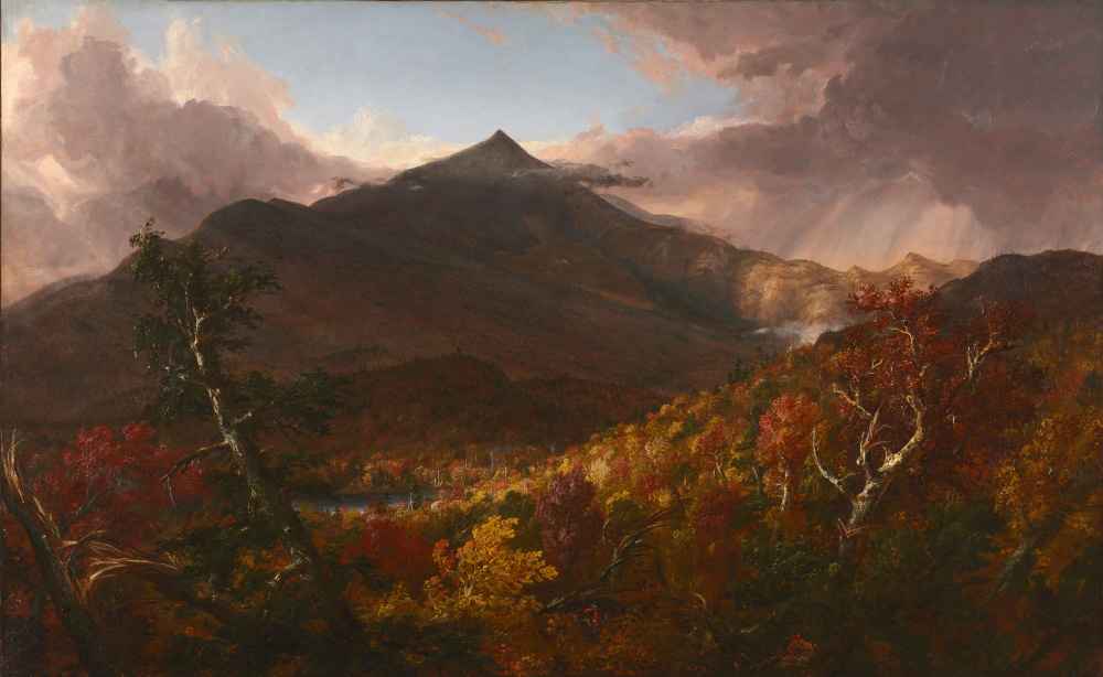 View of Schroon Mountain, Essex County, New York, After a Storm - Thom