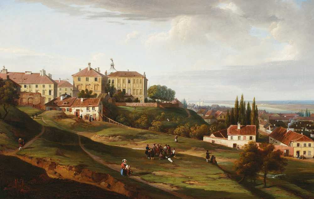 View of the Kazimierz Palace from Powiśle - Marcin Zaleski