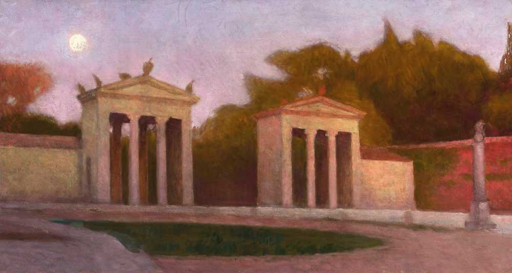 Villa Borghese (1900) - Aleksander Gierymski