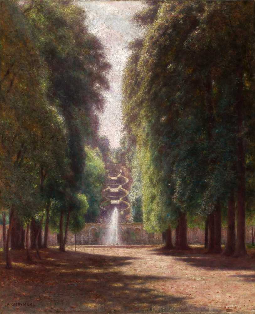 Villa Torlonia in Frascati (1895-1897) - Aleksander Gierymski