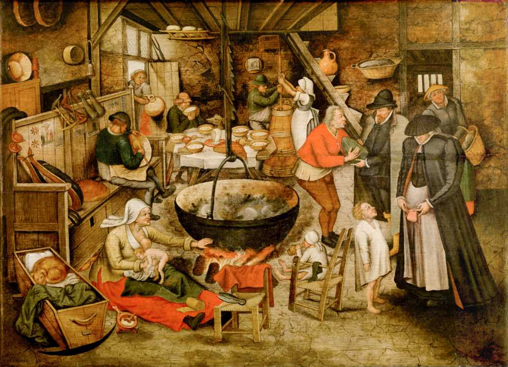 Visit to the Peasants - Pieter Brueghel Młodszy