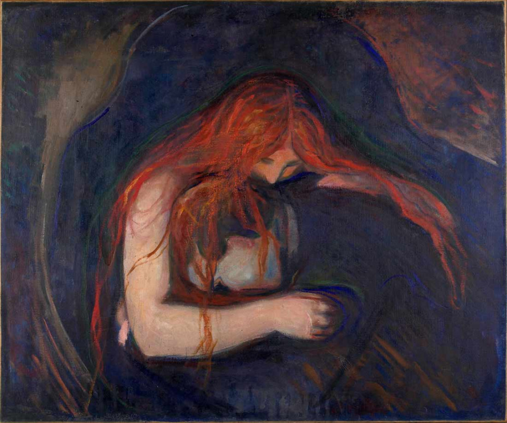 Wampir (1895) - Munch