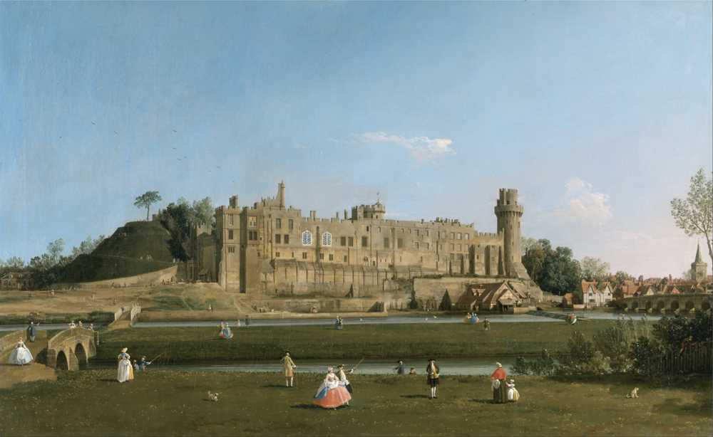 Warwick Castle - Canaletto