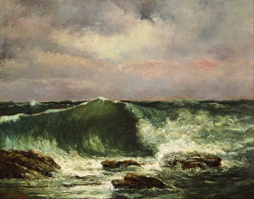 Waves - Gustave Courbet