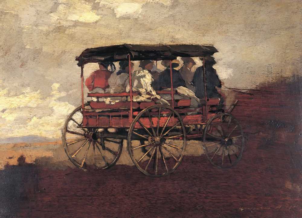 White Mountain Wagon (1868-1869) - Winslow Homer