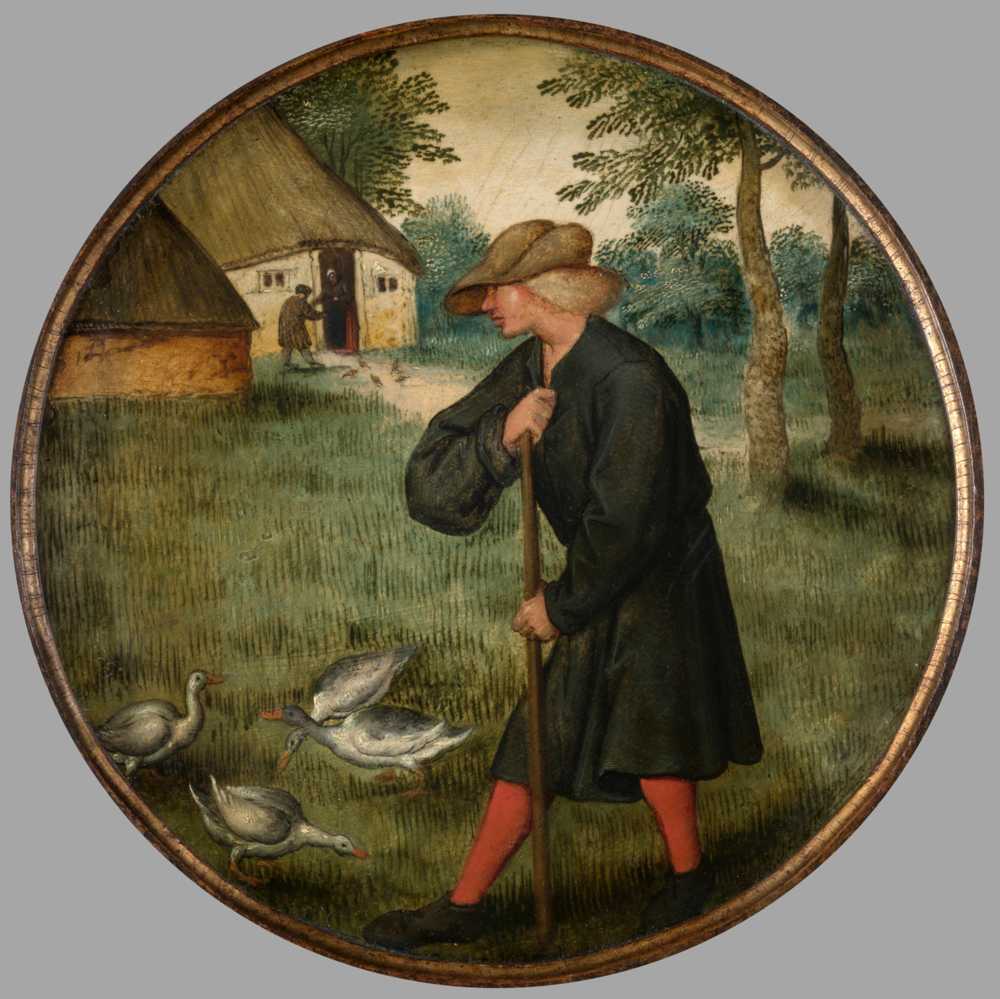 Who Knows why Geese Walk Barefoot - Pieter Brueghel Młodszy