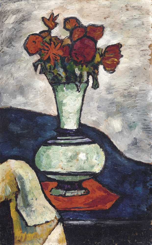 Wilting Flowers (1910) - August Macke