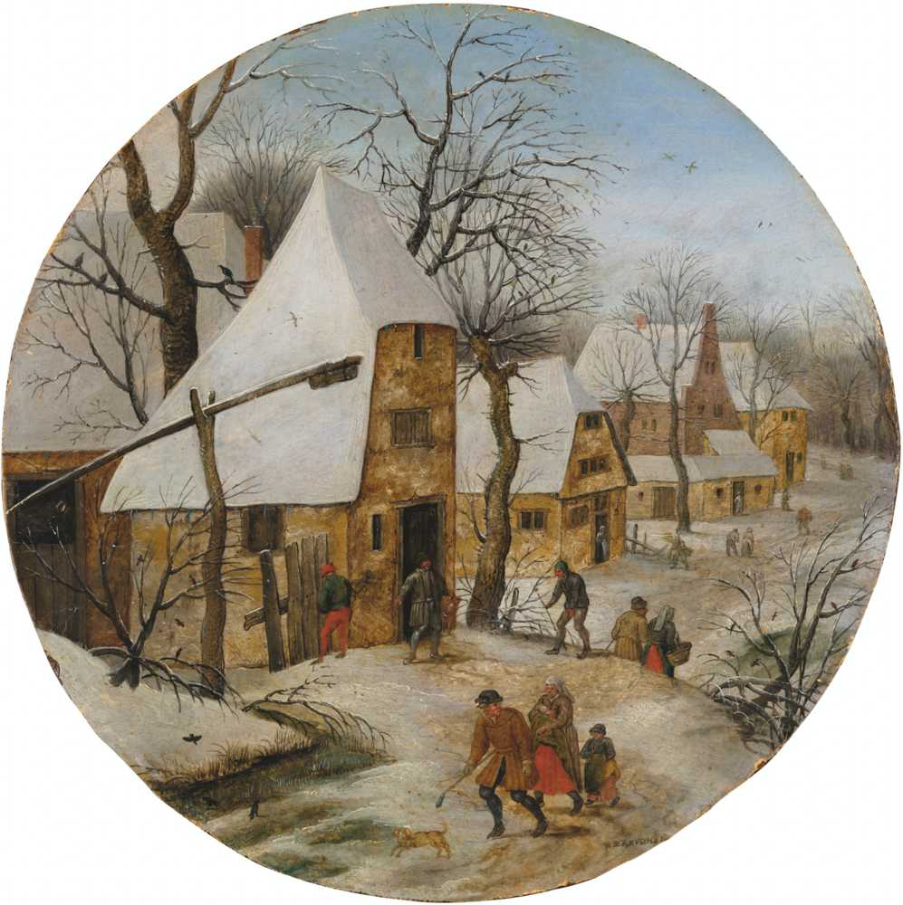 Winter - Pieter Brueghel Młodszy