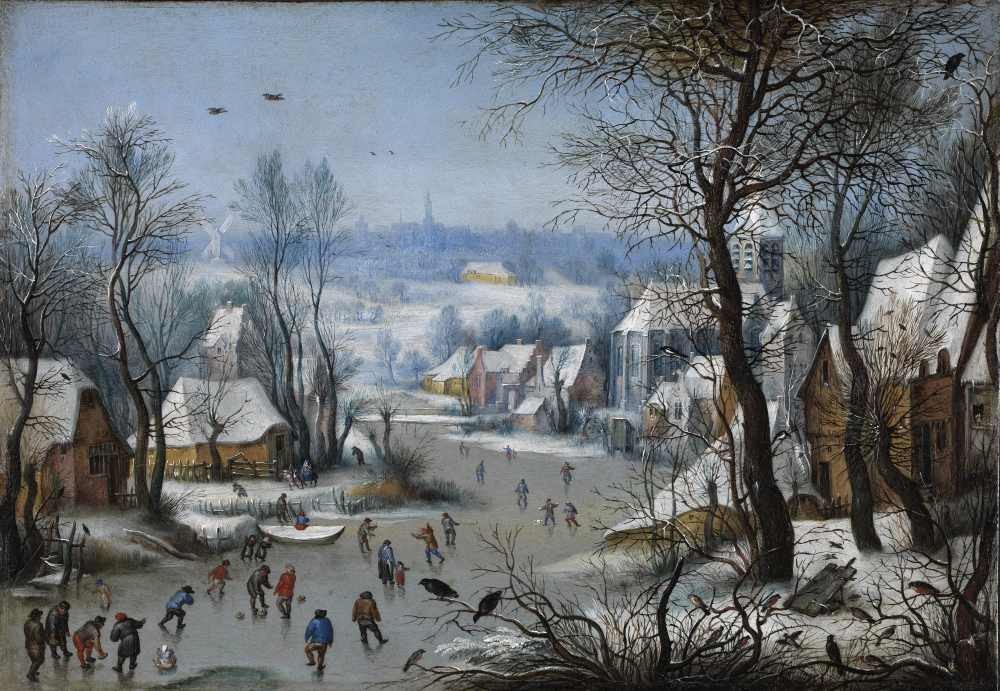 Winter scenery - Pieter Bruegel