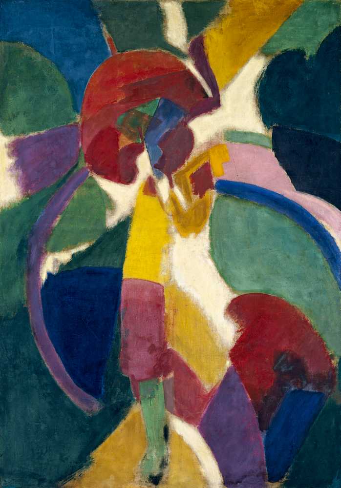 Woman with a Parasol (1913) - Robert Delaunay