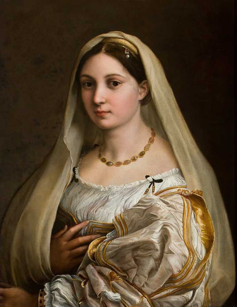 Woman with a Veil (1512 - 1515) - Raffaello Sanzio