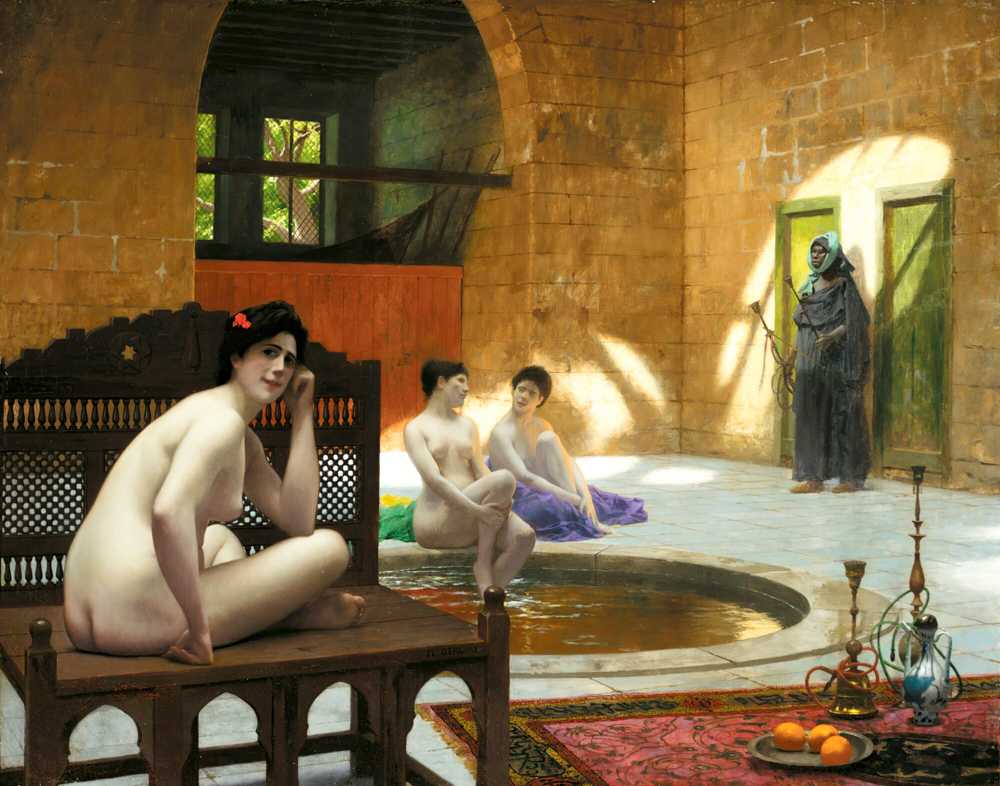 Women In The Bath - Jean-Leon Gerome