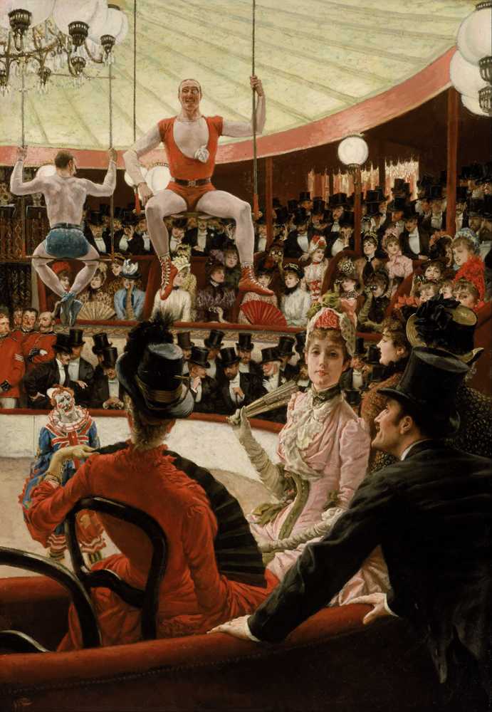 Women Of Paris- The Circus Lover (1885) - James Tissot