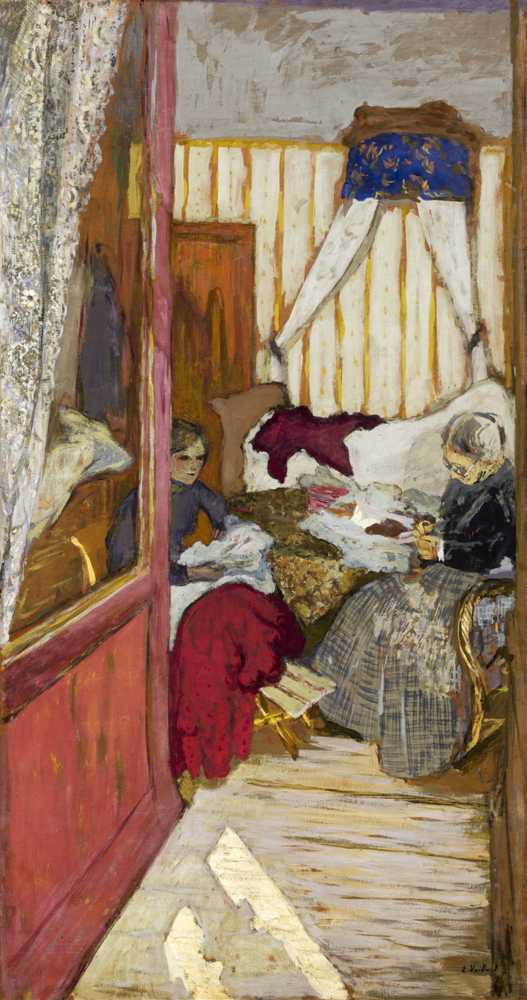 Women Sewing - Jean-Edouard Vuillard