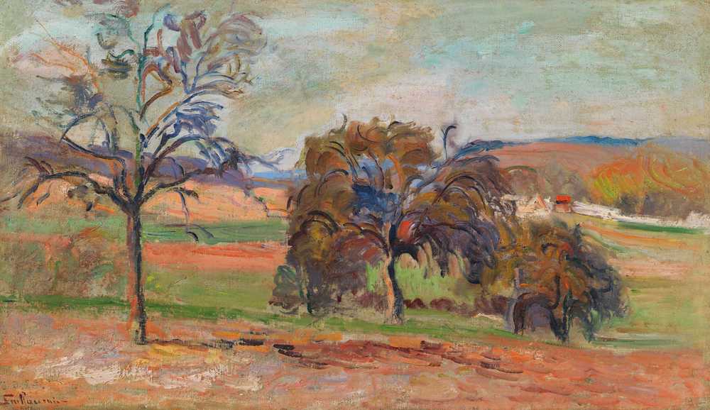 Wooded landscape (1890) - Armand Guillaumin