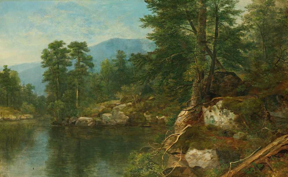 Woods By A River - Asher Brown Durand